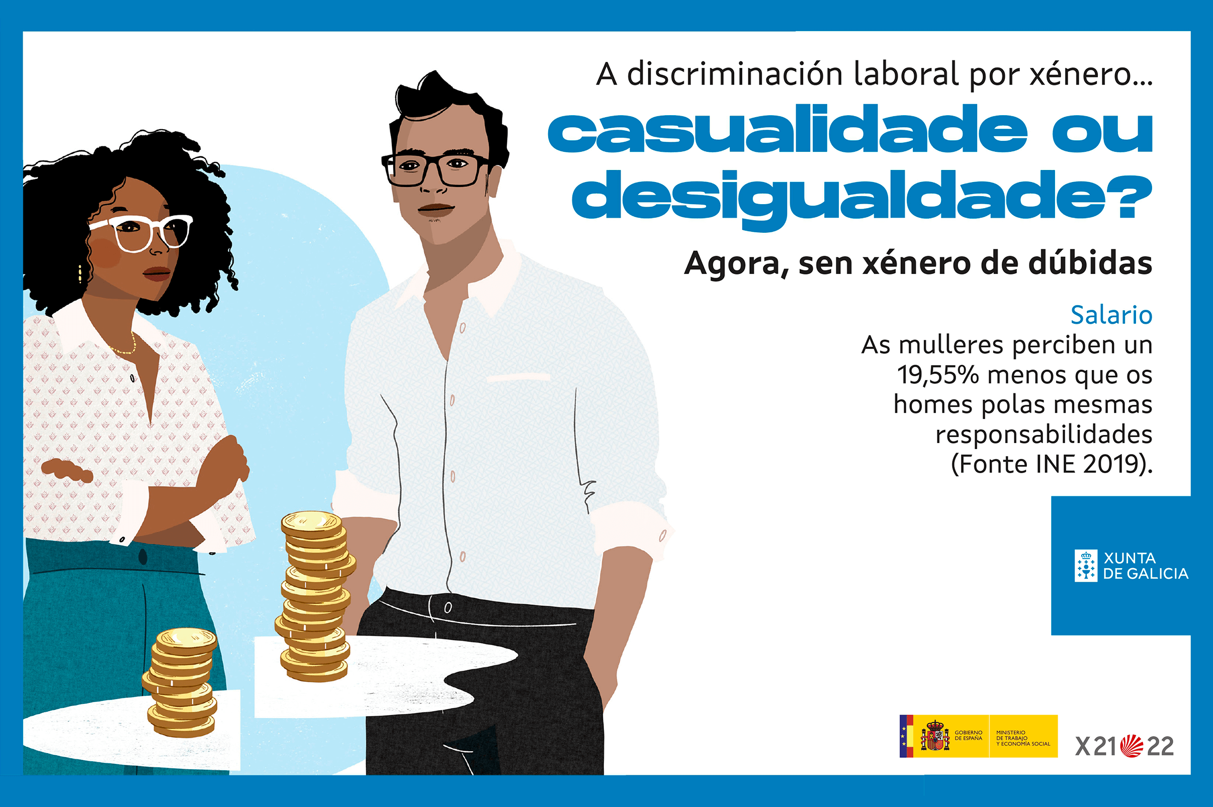 Día Europeo pola Igualdade Salarial entre Mulleres e Homes: Boas prácticas en Galicia
